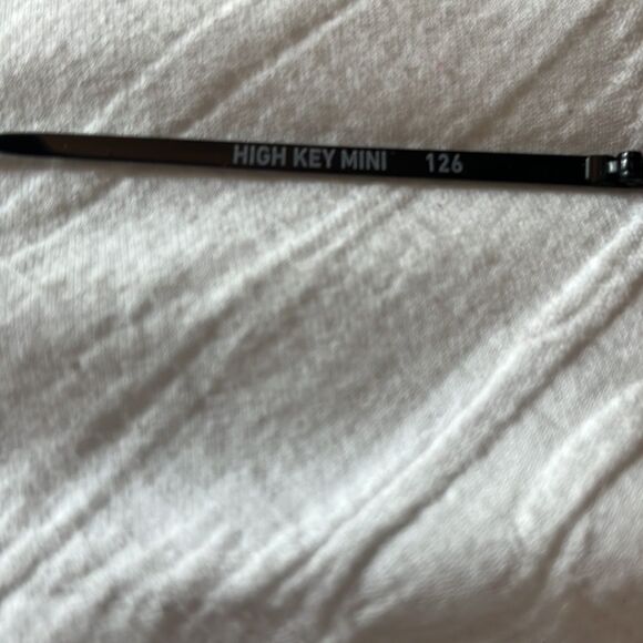 NWT Quay High mini 126 Black/smoked lenses Aviator Sunglasses - Picture 8 of 12